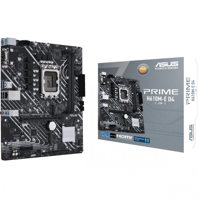 Материнская плата ASUS PRIME H610M-E D4-CSM (90MB19N0-M0EAYC) — для бизнеса и офиса