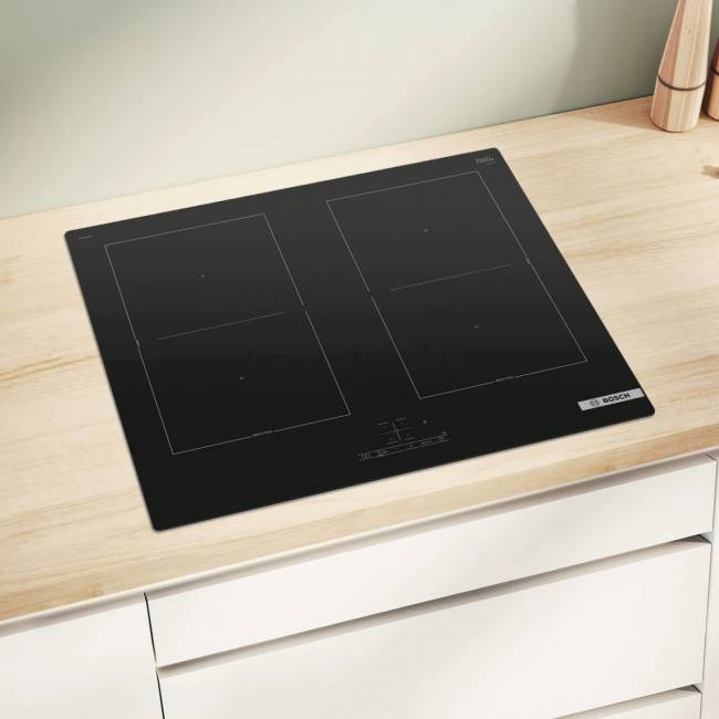 Встраиваемая индукционная панель BOSCH Bosch PVQ61RBB5E — для бизнеса и офиса Встраиваемая индукционная панель BOSCH Bosch PVQ61RBB5E — для бизнеса и офиса