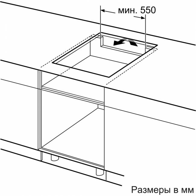 Встраиваемая индукционная панель BOSCH Bosch PVQ61RBB5E — для бизнеса и офиса Встраиваемая индукционная панель BOSCH Bosch PVQ61RBB5E — для бизнеса и офиса
