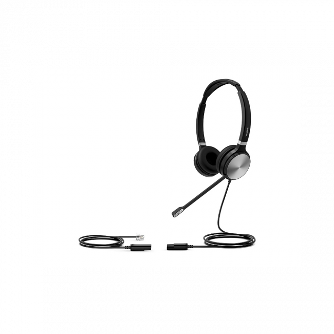 Гарнитура проводная Yealink YHS36 Dual — для бизнеса и офиса