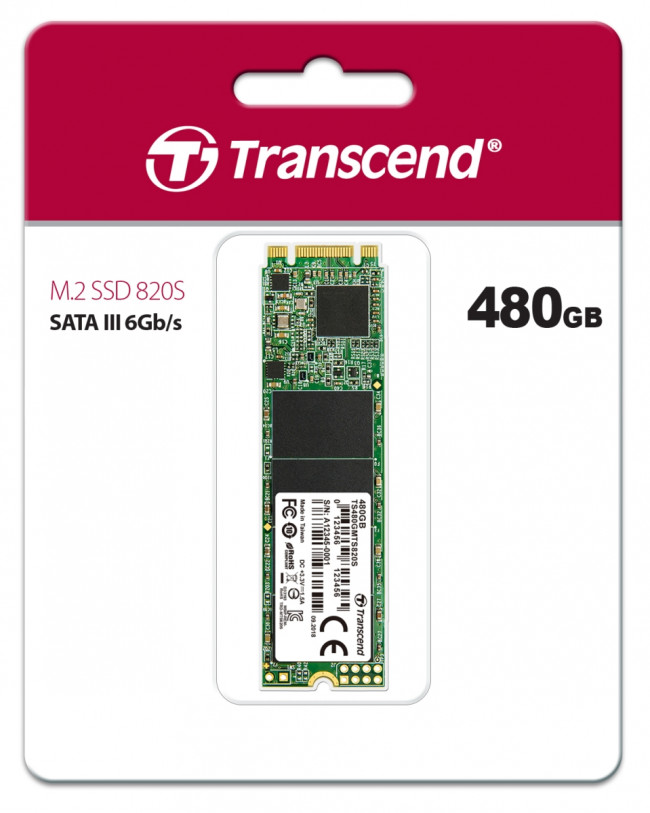 Твердотельный накопитель Transcend MTS820S TS480GMTS820S Твердотельный накопитель Transcend MTS820S TS480GMTS820S