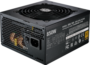 Блок питания 850 Ватт Cooler Master MWE Gold 850 V2 Full Modular Блок питания 850 Ватт Cooler Master MWE Gold 850 V2 Full Modular