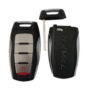 Корпус смарт ключа HAVAL GWM 3+1 кнопка + вставка