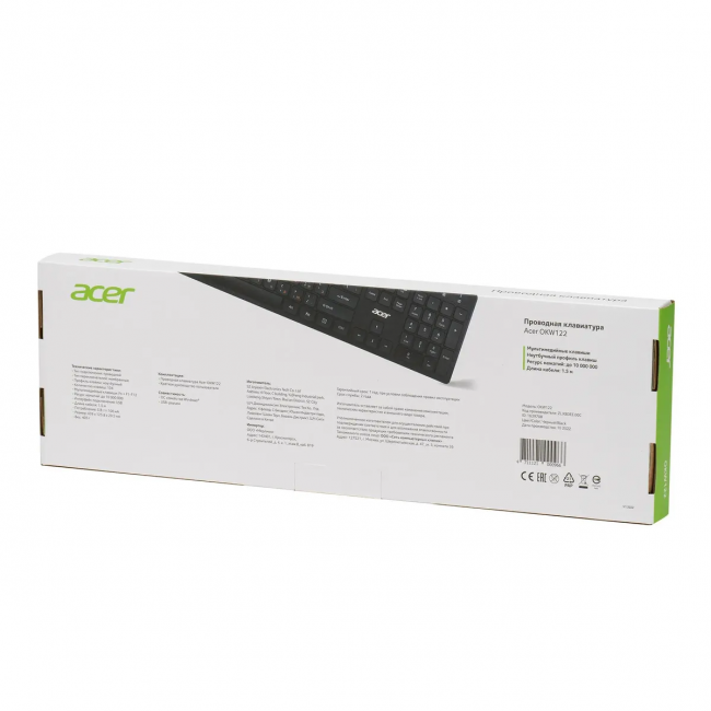Клавиатура Acer OKW122 (ZL.KBDEE.00C) — для бизнеса и офиса