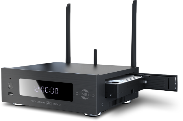 Плеер Медиаплеер Dune HD Pro Vision 4K Solo — для бизнеса и офиса Плеер Медиаплеер Dune HD Pro Vision 4K Solo — для бизнеса и офиса