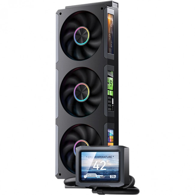 Система жидкостного охлаждения JONSBO TF3-360SCB Black — для бизнеса и офиса Система жидкостного охлаждения JONSBO TF3-360SCB Black — для бизнеса и офиса