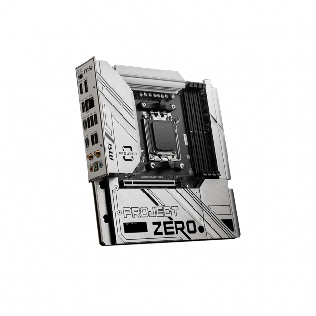 Материнская плата MSI B650M PROJECT ZERO — для бизнеса и офиса Материнская плата MSI B650M PROJECT ZERO — для бизнеса и офиса