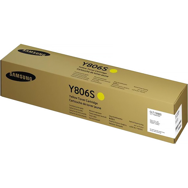 Тонер-картридж Samsung CLT-Y806S Yellow Toner Cartridge (SS729A)
