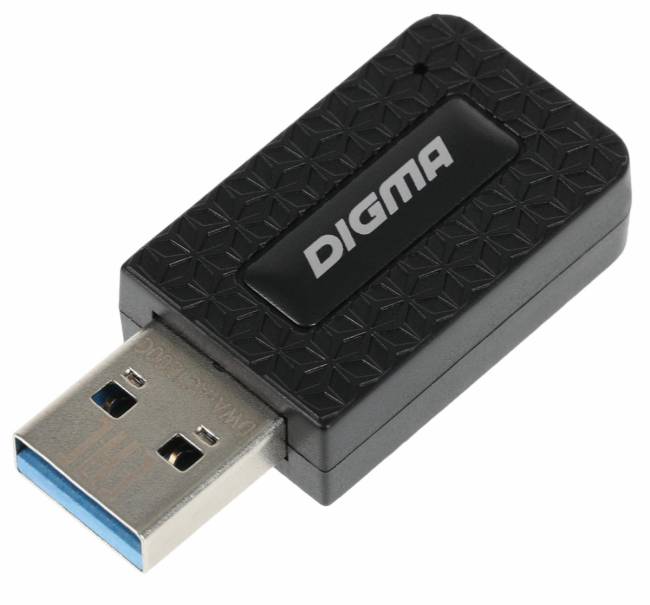 Сетевой адаптер Wi-Fi Digma DWA-AC1300C — для бизнеса и офиса