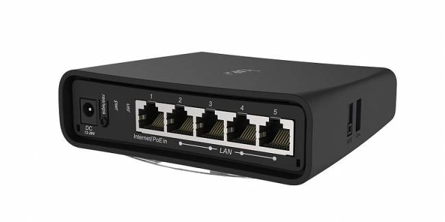 Маршрутизатор Mikrotik RBD52G-5HacD2HnD-TC — для бизнеса и офиса Маршрутизатор Mikrotik RBD52G-5HacD2HnD-TC — для бизнеса и офиса