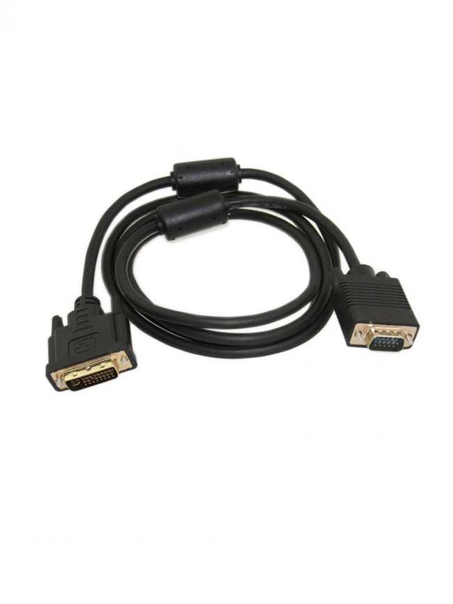 Кабель-переходник DVI (24+5)----> VGA_M/M 1,8м Telecom ( TA680F-1.8M) Telecom DVI-I (m) to VGA (m) — для бизнеса и офиса Кабель-переходник DVI (24+5)----> VGA_M/M 1,8м Telecom ( TA680F-1.8M) Telecom DVI-I (m) to VGA (m) — для бизнеса и офиса