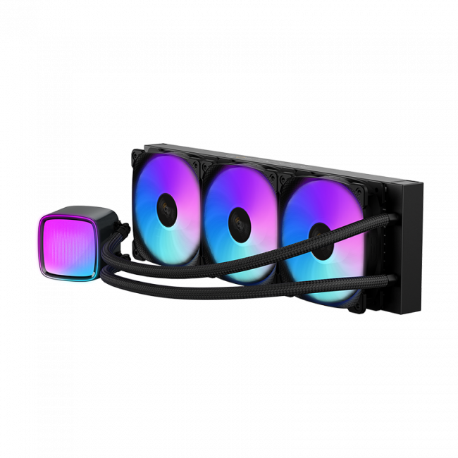 Система жидкостного охлаждения Geometric Future Eskimo Pro 360 Black — для бизнеса и офиса