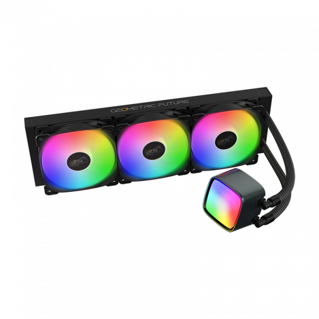 Система жидкостного охлаждения Geometric Future Eskimo Pro 360 Black — для бизнеса и офиса
