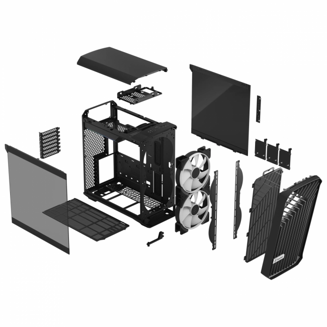 Корпус ПК без блока питания Fractal FD-C-TOR1C-02 — для бизнеса и офиса Корпус ПК без блока питания Fractal FD-C-TOR1C-02 — для бизнеса и офиса