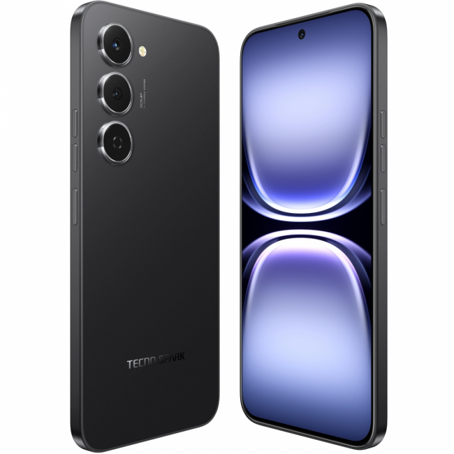 Смартфон TECNO KM6 128+8 INK BLACK — для бизнеса и офиса Смартфон TECNO KM6 128+8 INK BLACK — для бизнеса и офиса