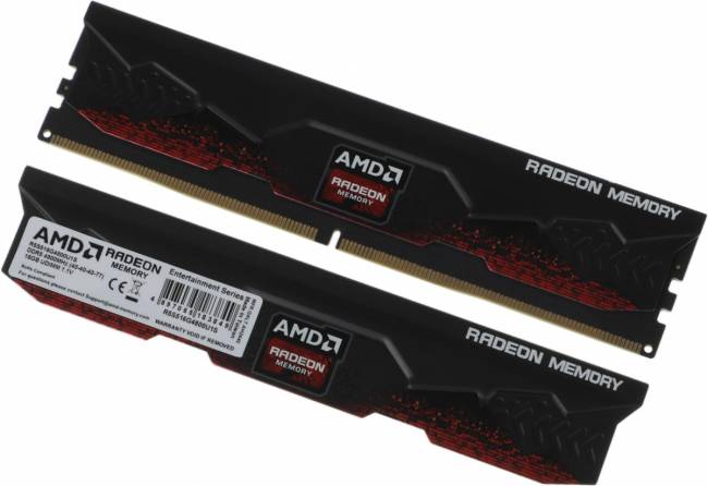 Память DDR5 16GB 4800MHz AMD R5S516G4800U1S — для бизнеса и офиса Память DDR5 16GB 4800MHz AMD R5S516G4800U1S — для бизнеса и офиса