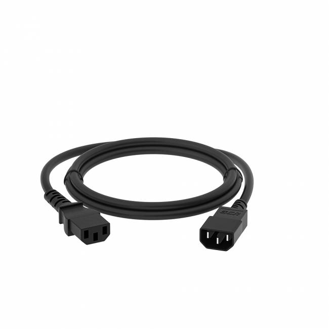 GCR Кабель питания PROF удлинитель 1.5m, С13 - С14, черный, 3*1,0mm, GCR-54336 Greenconnect GCR-54336 — для бизнеса и офиса GCR Кабель питания PROF удлинитель 1.5m, С13 - С14, черный, 3*1,0mm, GCR-54336 Greenconnect GCR-54336 — для бизнеса и офиса