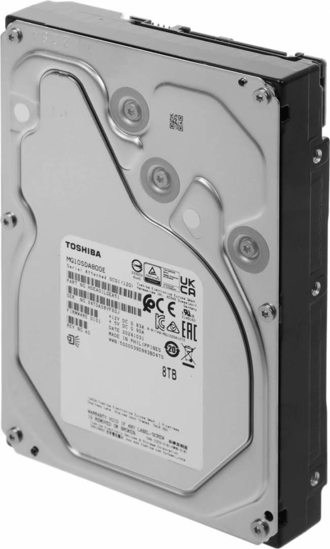 Жесткий диск Toshiba MG10SDA800E — для бизнеса и офиса