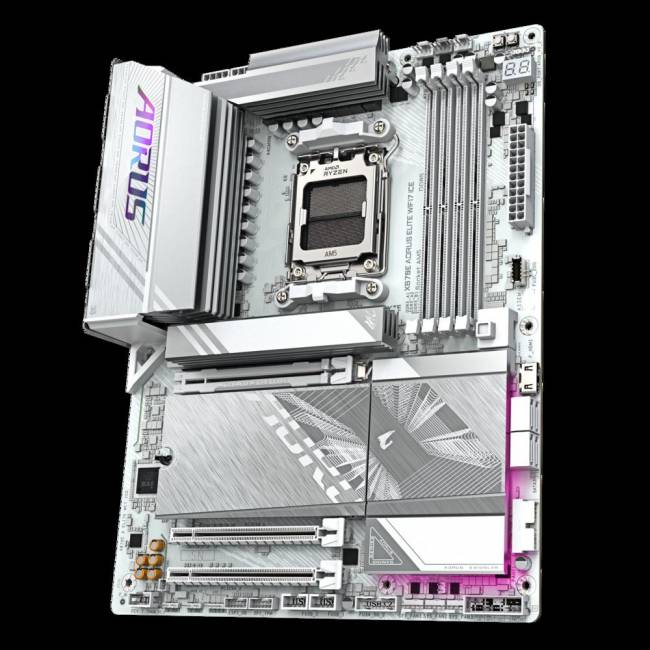 Материнская плата Gigabyte X870E AORUS ELITE WIFI7 ICE — для бизнеса и офиса