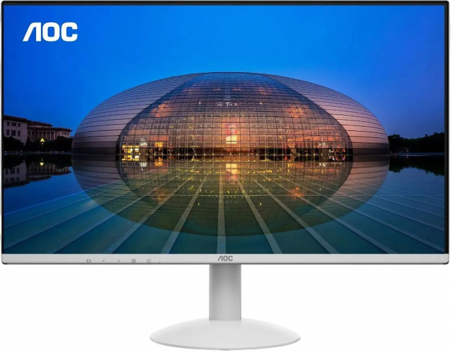 Монитор AOC 24B30H3/BW 23.8'', 1920x1080, IPS, 120hz, 20M:1, 300cd, 4ms, VGA, HDMI 1.4, VESA, 3Y, White AOC 24B30H3/BW — для бизнеса и офиса Монитор AOC 24B30H3/BW 23.8'', 1920x1080, IPS, 120hz, 20M:1, 300cd, 4ms, VGA, HDMI 1.4, VESA, 3Y, White AOC 24B30H3/BW — для бизнеса и офиса