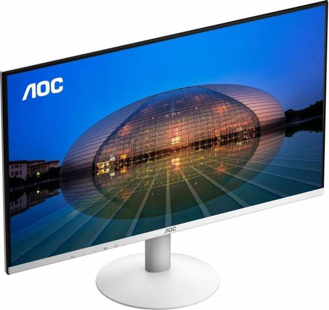 Монитор AOC 24B30H3/BW 23.8'', 1920x1080, IPS, 120hz, 20M:1, 300cd, 4ms, VGA, HDMI 1.4, VESA, 3Y, White AOC 24B30H3/BW — для бизнеса и офиса Монитор AOC 24B30H3/BW 23.8'', 1920x1080, IPS, 120hz, 20M:1, 300cd, 4ms, VGA, HDMI 1.4, VESA, 3Y, White AOC 24B30H3/BW — для бизнеса и офиса