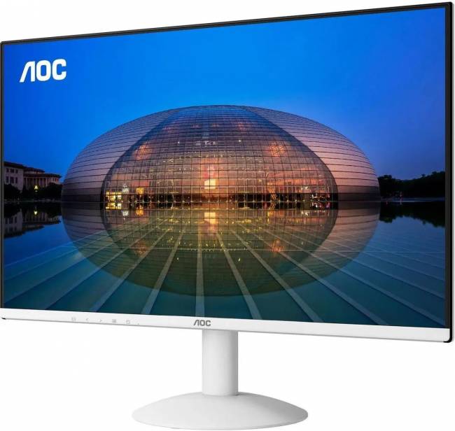 Монитор AOC 24B30H3/BW 23.8'', 1920x1080, IPS, 120hz, 20M:1, 300cd, 4ms, VGA, HDMI 1.4, VESA, 3Y, White AOC 24B30H3/BW — для бизнеса и офиса Монитор AOC 24B30H3/BW 23.8'', 1920x1080, IPS, 120hz, 20M:1, 300cd, 4ms, VGA, HDMI 1.4, VESA, 3Y, White AOC 24B30H3/BW — для бизнеса и офиса
