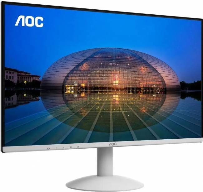 Монитор AOC 24B30H3/BW 23.8'', 1920x1080, IPS, 120hz, 20M:1, 300cd, 4ms, VGA, HDMI 1.4, VESA, 3Y, White AOC 24B30H3/BW — для бизнеса и офиса Монитор AOC 24B30H3/BW 23.8'', 1920x1080, IPS, 120hz, 20M:1, 300cd, 4ms, VGA, HDMI 1.4, VESA, 3Y, White AOC 24B30H3/BW — для бизнеса и офиса