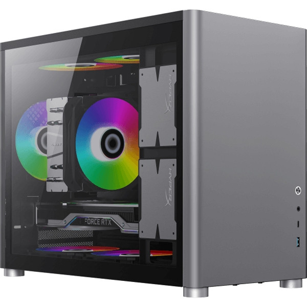 Компьютерный корпус, без блока питания mATX GameMax Spark Black — для бизнеса и офиса