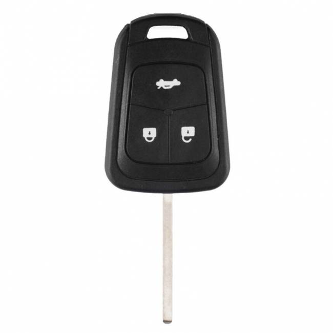 Корпус ключа CHEVROLET, OPEL 3 кнопки OP-11 HU100 — для бизнеса и офиса