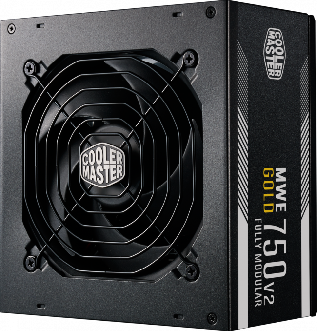 Блок питания 750 Ватт Cooler Master MWE Gold 750 V2 Full Modular — для бизнеса и офиса