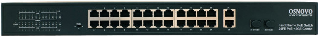 Коммутатор OSNOVO SW-62422(400W) — для бизнеса и офиса