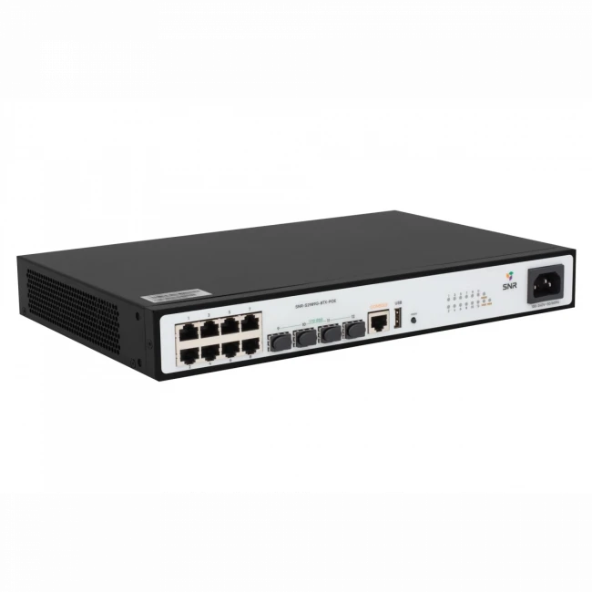 Коммутатор SNR SNR-S2989G-8TX-POE — для бизнеса и офиса