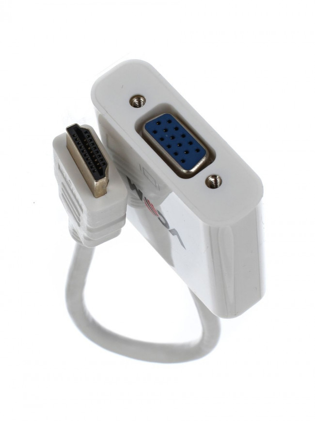 Кабель-переходник HDMI(M) ---> VGA(F)  VCOM <CG558> VCOM HDMI(M)  —  VGA(F)