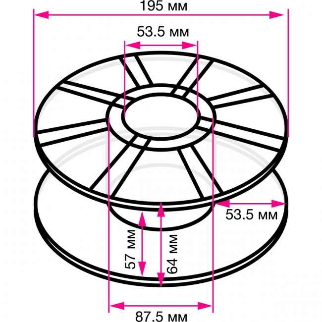 - Cactus CS-3D-PLA-1KG-BLACK — для бизнеса и офиса - Cactus CS-3D-PLA-1KG-BLACK — для бизнеса и офиса