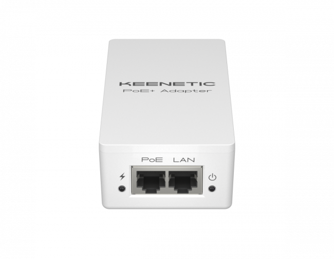 PoE+ адаптер Keenetic Keenetic PoE+ Adapter (KN-4510) — для бизнеса и офиса PoE+ адаптер Keenetic Keenetic PoE+ Adapter (KN-4510) — для бизнеса и офиса