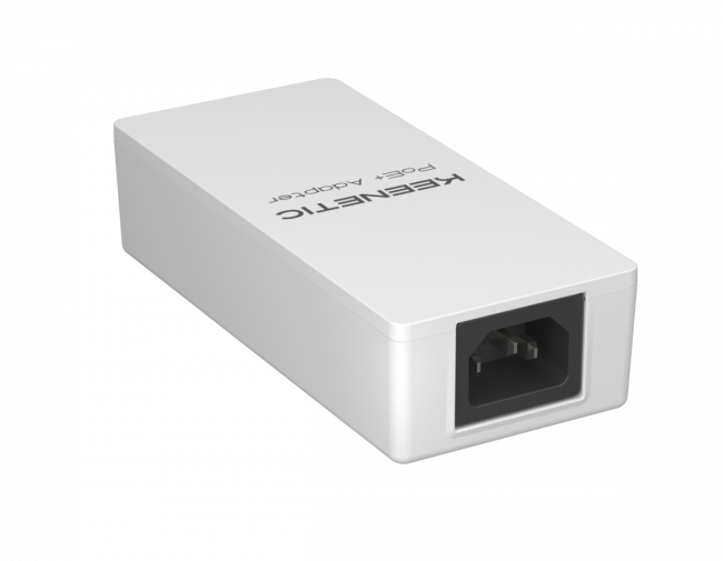 PoE+ адаптер Keenetic Keenetic PoE+ Adapter (KN-4510) — для бизнеса и офиса PoE+ адаптер Keenetic Keenetic PoE+ Adapter (KN-4510) — для бизнеса и офиса