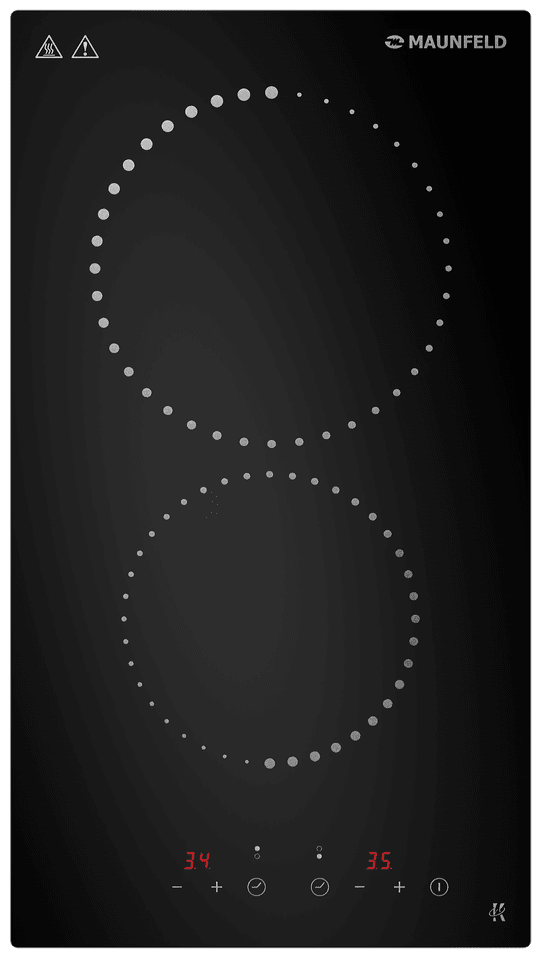 Электрическая домино MAUNFELD Maunfeld CVCE292PBK
