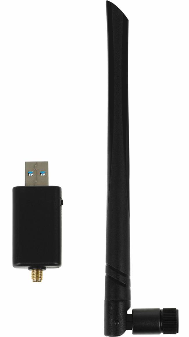 Сетевой адаптер Wi-Fi + Bluetooth Digma DWA-BT5-AC1300E — для бизнеса и офиса