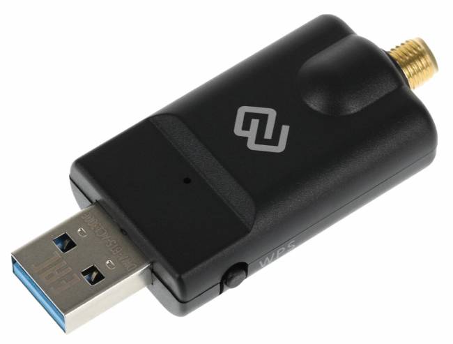 Сетевой адаптер Wi-Fi + Bluetooth Digma DWA-BT5-AC1300E — для бизнеса и офиса