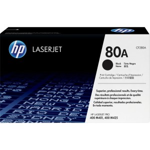 Тонер-картридж HP 80A Black Original LaserJet Toner Cartridge (CF280A)