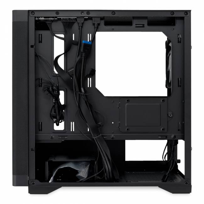 Корпус без блока питания HSPD M320-TGBK-ARGB — для бизнеса и офиса