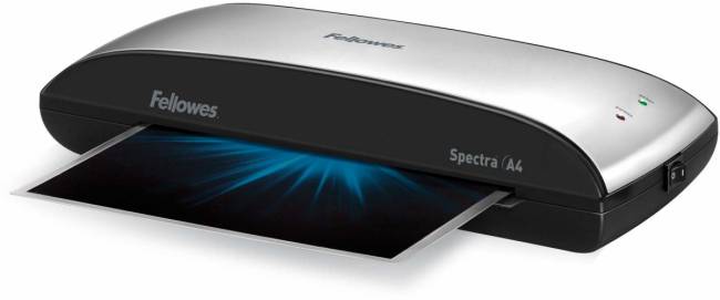 Ламинатор Spectra A4, 75-125 мкм, 30 см/мин Fellowes Spectra A4 — для бизнеса и офиса Ламинатор Spectra A4, 75-125 мкм, 30 см/мин Fellowes Spectra A4 — для бизнеса и офиса