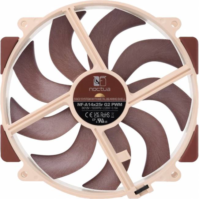 Кулер для корпуса Noctua NF-A14x25r G2 PWM — для бизнеса и офиса