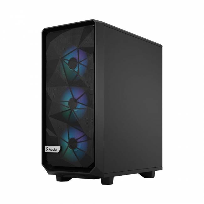 Корпус ПК без блока питания Корпус Design Meshify 2 Compact Lite TG Clear (FD-C-MEL2C-04) — для бизнеса и офиса Корпус ПК без блока питания Корпус Design Meshify 2 Compact Lite TG Clear (FD-C-MEL2C-04) — для бизнеса и офиса