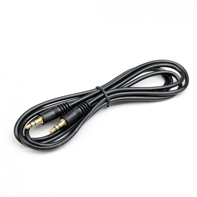 Аудио-кабель 1.0 m Jack3.5(m)/Jack3.5(m) ATcom 1.0 m Jack3.5(m) / Jack3.5(m) (AT1007) — для бизнеса и офиса