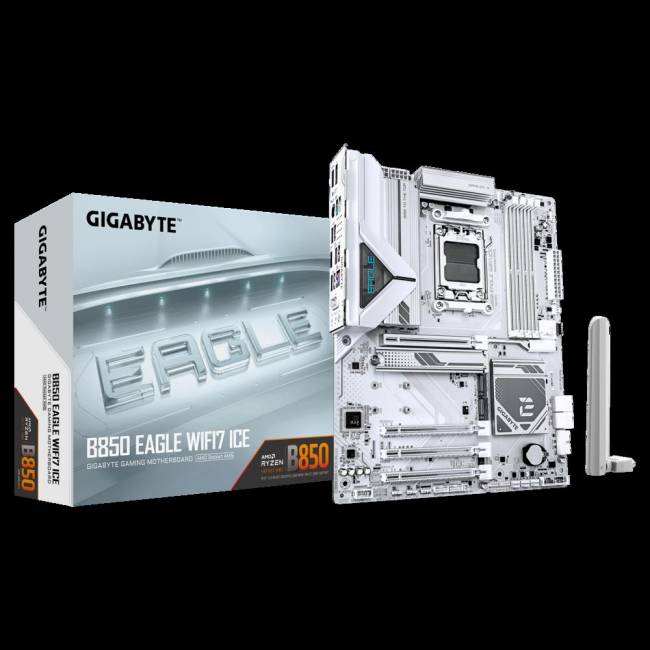Материнская плата Gigabyte B850 EAGLE WIFI7 ICE — для бизнеса и офиса