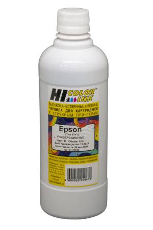 Чернила Hi-Black Универсальные для Epson (Тип E-V1), M, 0,5 л.