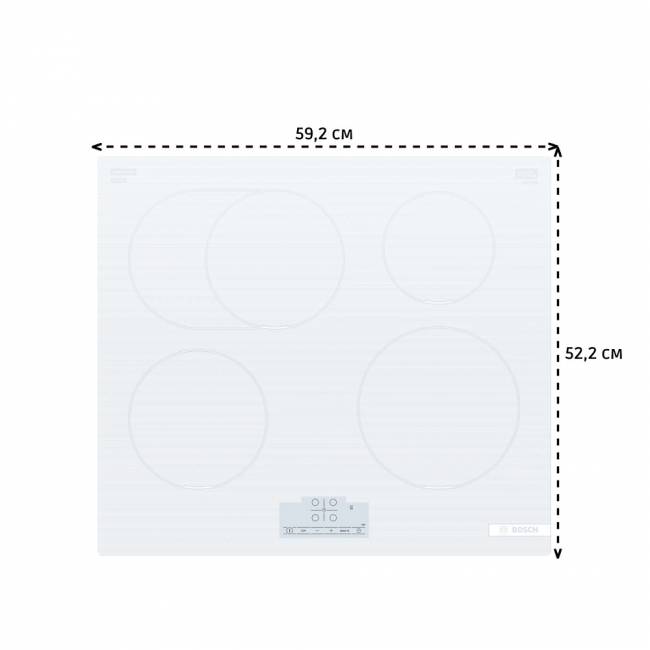 Встраиваемая индукционная панель BOSCH BOSCH PIF612BB1E — для бизнеса и офиса Встраиваемая индукционная панель BOSCH BOSCH PIF612BB1E — для бизнеса и офиса