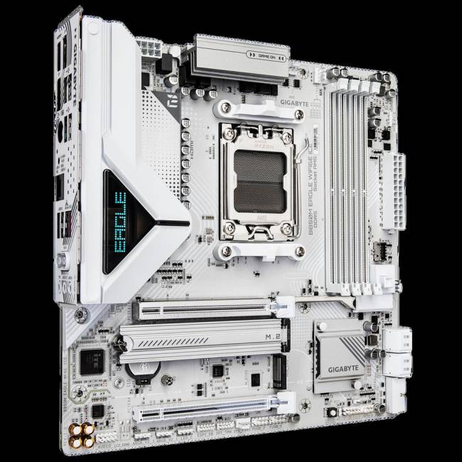 Материнская плата Gigabyte B850M EAGLE WIFI6E ICE — для бизнеса и офиса Материнская плата Gigabyte B850M EAGLE WIFI6E ICE — для бизнеса и офиса