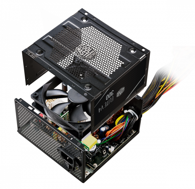 Блок питания 300Вт Cooler Master Elite V4 300W — для бизнеса и офиса